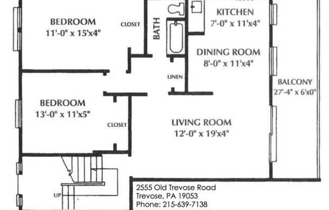 2 beds, 1 bath, 810 sqft, $2,500, Unit B-5