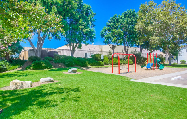 the preserve at ballantyne commons park with playground and playground equipment