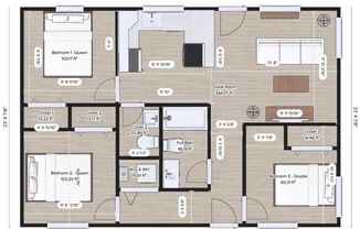 Awesome Renovation - Perfect UofA Location - Modern 3 BR 2 BA - A/C