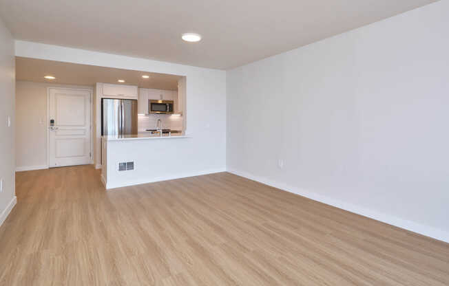 Living Room with Hard Surface Flooring