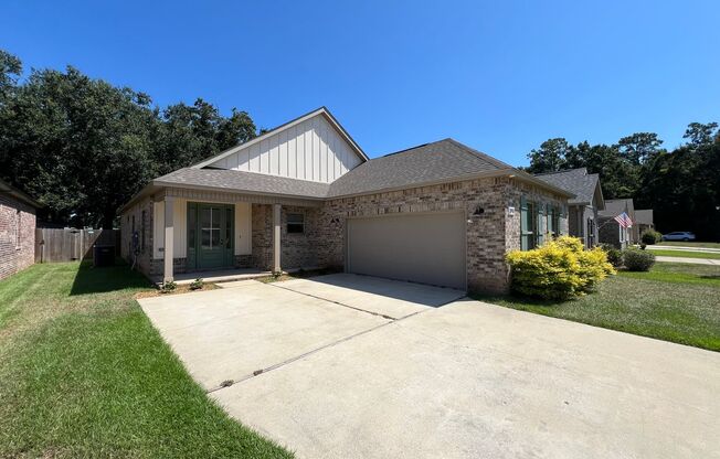 Amazing 3 Bedroom, 2 Bath Home now available in the Fieldcrest Subdivision of Pace!