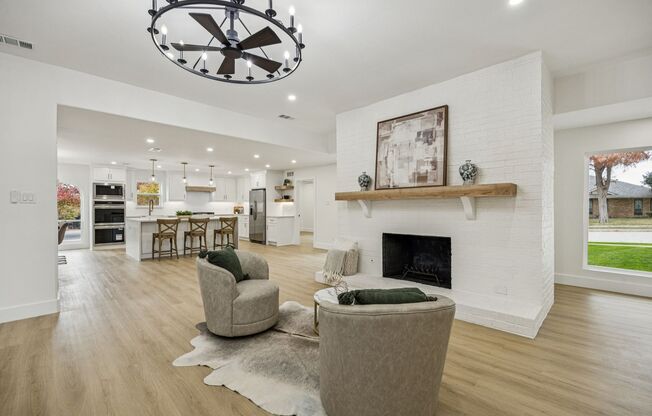 Luxuriously Renovated 4 Bed / 3 Bath Home with Contemporary Upgrades in Garland