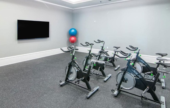 Peloton Bike And Training Space at The Oasis at Lake Bennet, Florida