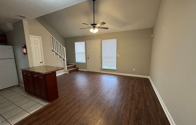 2 Bedroom 2 Bath End Unit Townhome in Quiet Neighborhood Near I-20