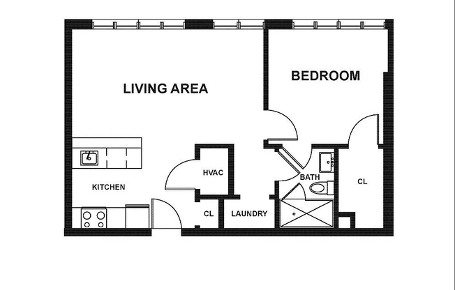 1 bed, 1 bath, $3,100, Unit Unit 205