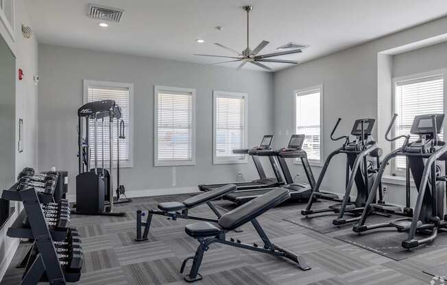 Fitness Studio at The Residences at Akita Lane, Canal Winchester, OH
