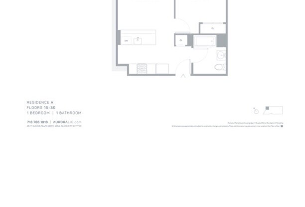 1 bed, 1 bath, $4,050, Unit 25A