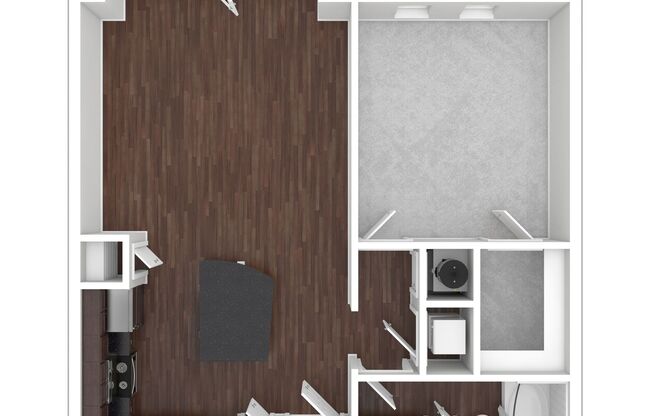 1 bed, 1 bath, 752 sqft, $1,585