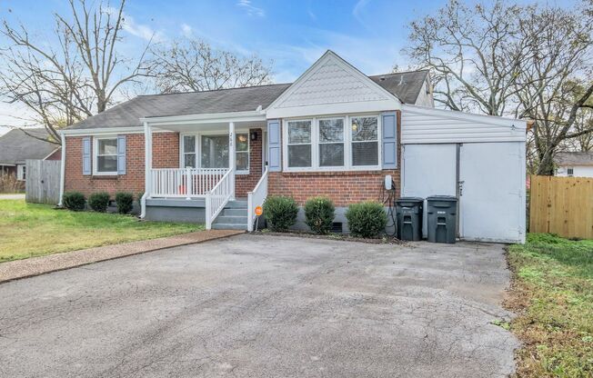 East Nashville home with EV Charger!