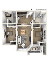 2 beds, 2 baths, 935 sqft, $1,465