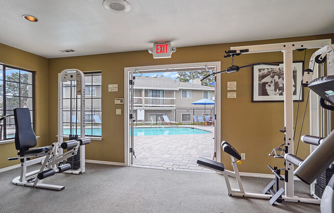 Fitness Room at Cypress Landing, Salinas, CA