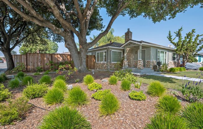 Gorgeous 3 Bedroom / 2 Bath Home on Corner Lot    Near Santana Row!