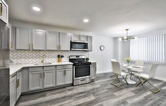Kitchen/Dining Area-Renovated