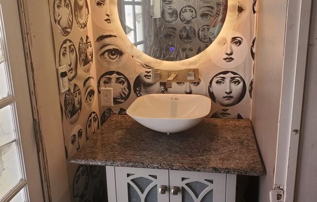 Single story centrally located with mother-in-law apartment included.