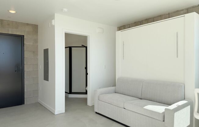 Studio, 1 bath, 285 sqft, $2,120, Unit 202