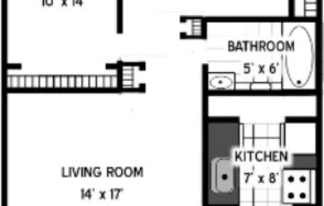 2 beds, 1 bath, 800 sqft, $1,000