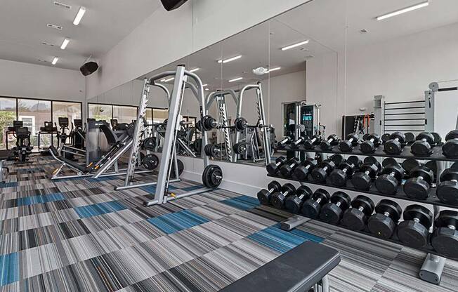 Fitness center4 at Reveal at Onion Creek, Austin, TX, 78747