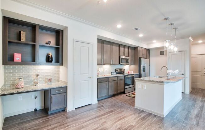 Spacious Kitchen at Seville at Clay Crossing, Katy, Texas