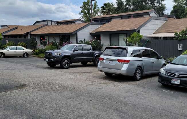 Duplexes at Dove Ridge Apartments in Riverside, CA.