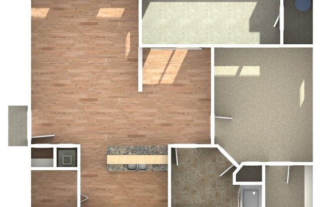 1 bed, 1 bath, 788 sqft, $2,292