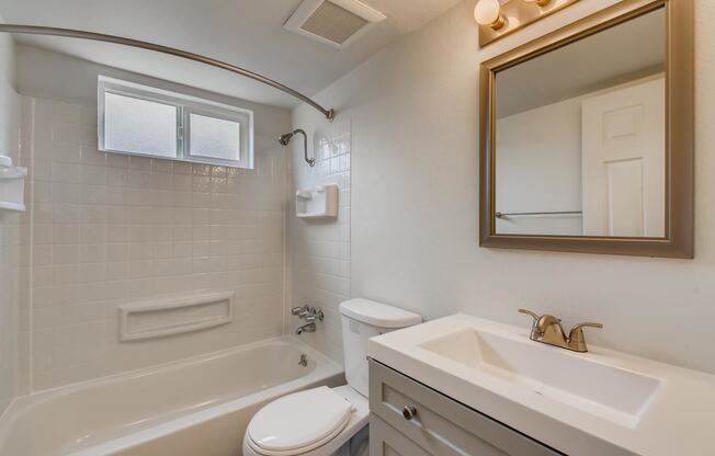 A Standard Bathroom at Morningtree Park Apartments