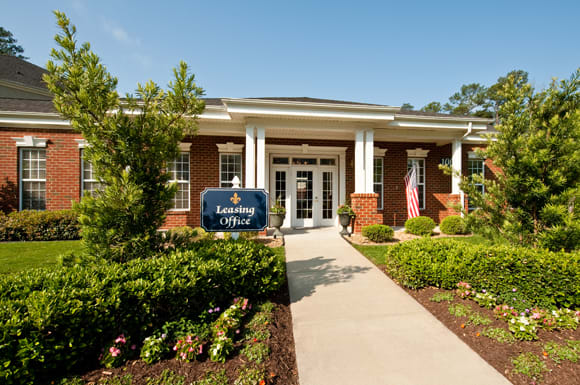 Leasing office and resident clubhouse