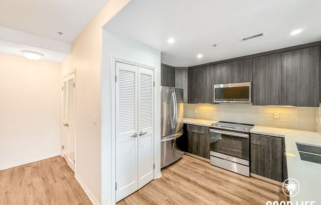 Luminous 3BD/2BA Corner Unit in Little Italy with City Views, W/D & Private Balcony