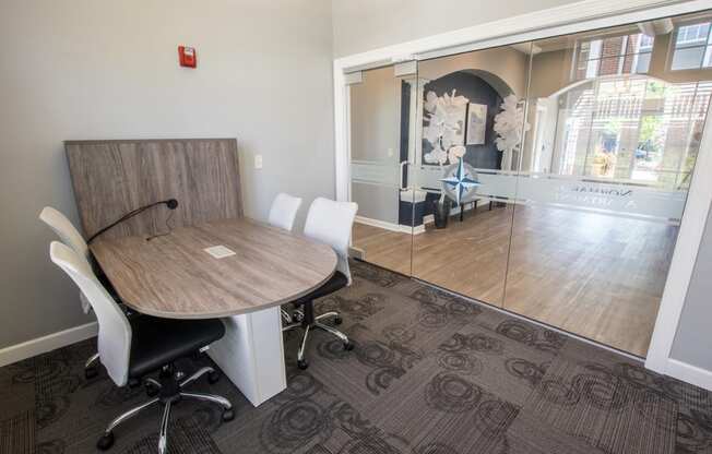 Business Center at Norhardt Crossing Apartments in Brookfield, WI
