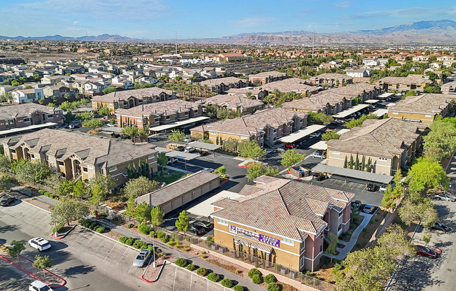 Arial View From Target Shopping Center