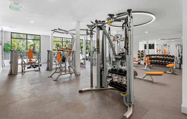 State-of-the-art fitness center - The Venue at Orange