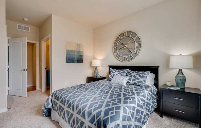 Bedroom With Walk-In Closet