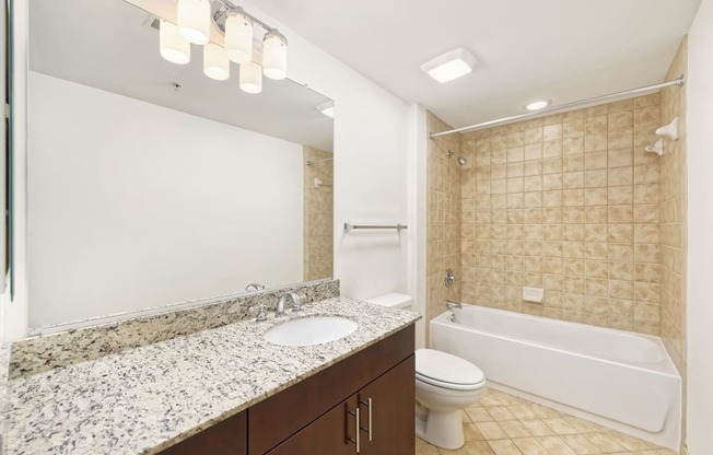 Two-bedroom bath at Park Place at Petworth, Washington, Washington