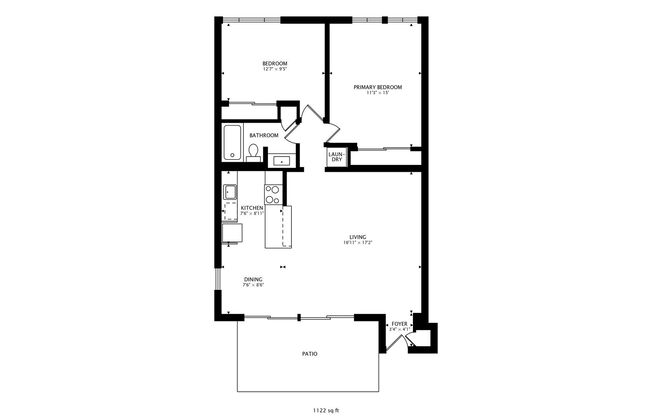 2 beds, 1 bath, 900 sqft, $2,783, Unit 126
