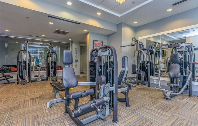 the apartments at masse corner 205 fitness room