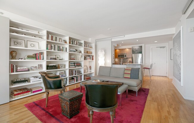 Gorgeous designer one bedroom in Hayes Valley w/lots of light, views, W/D, private patio, roof deck, gym and parking!