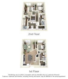 3 beds, 3 baths, 1,425 sqft, $2,390