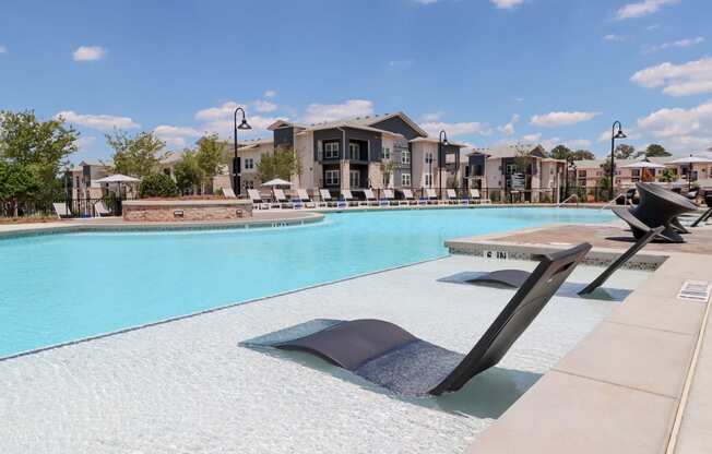 The Crest at South Point Apartment Tanning Ledge located in McDonough, GA