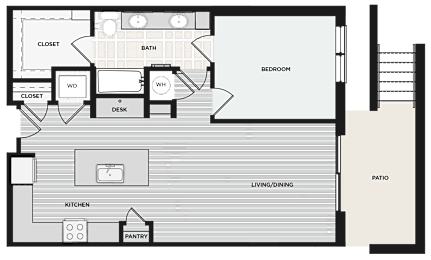1 bed, 1 bath, 859 sqft, $3,028