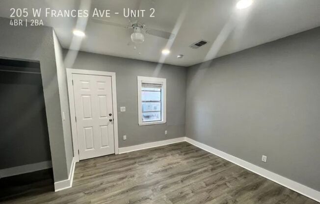 4 beds, 2 baths, 1,200 sqft, $3,800, Unit 205 W Frances Unit 2