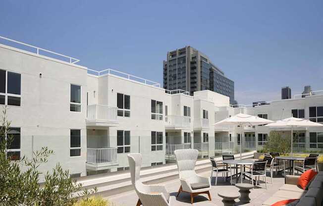 View of the building at G12, Los Angeles, CA, 90015