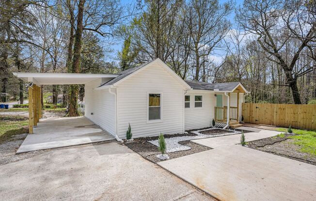 WOW! Completely renovated 3 bedroom, 2 bath home with a finished basement in Atlanta! Must See!