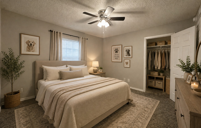 3 beds, 1 bath, 820 sqft, $1,398, Unit 1341w