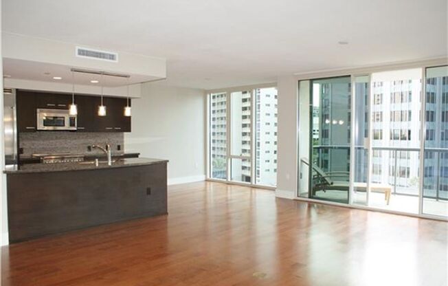 Allure Waikiki - 2 bedroom, 2 bath with 1 covered parking.