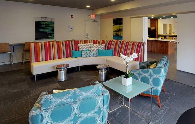 Living Area at Cypress Court, St Cloud, MN