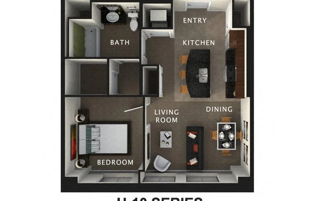 1 bed, 1 bath, 725 sqft, $1,382