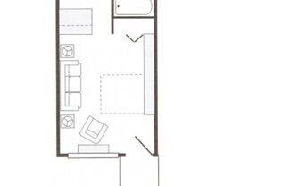 Studio, 1 bath, 300 sqft, $935