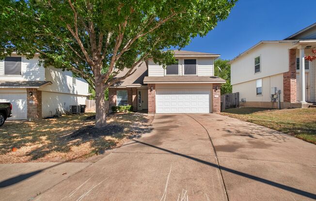 Charming 4-Bedroom Home on a Quiet Cul-De-Sac in Pflugerville