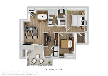 2 beds, 1 bath, 804 sqft, $1,181