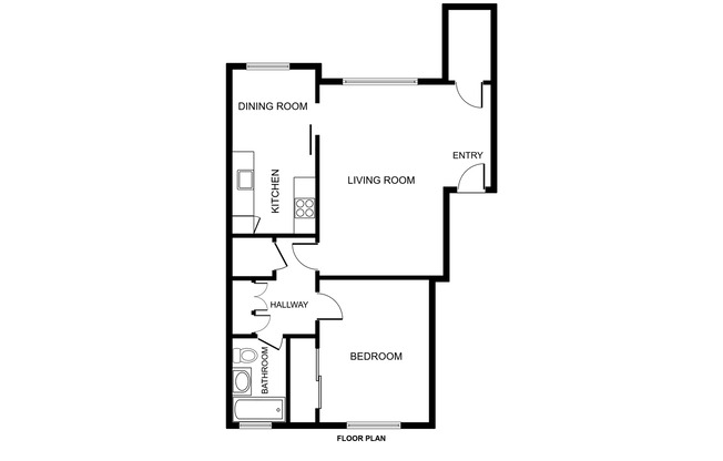 1 bed, 1 bath, 645 sqft, $1,995, Unit 003#16-03