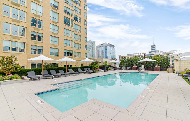 Pool bay at 65 Bay Street, Jersey City, NJ